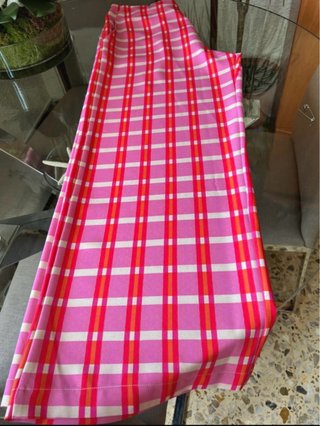 Conjunto Verano Palmeras Rosa y Rojo