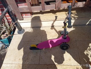 Patinete infantil rosa
