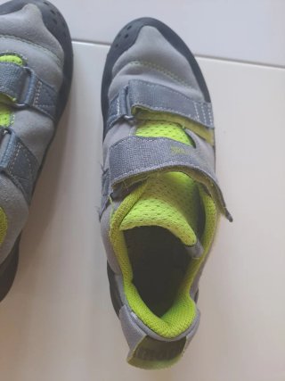 Zapatillas Escalada Decathlon Niños Gris/Verde