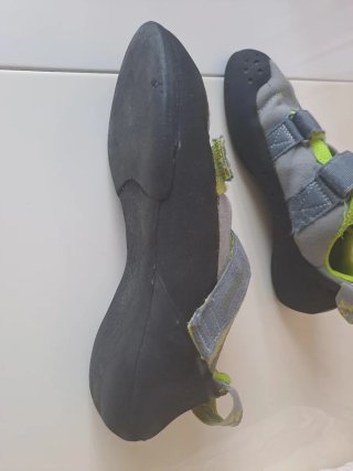 Zapatillas Escalada Decathlon Niños Gris/Verde