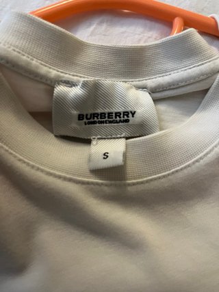 Camiseta Burberry Blanca