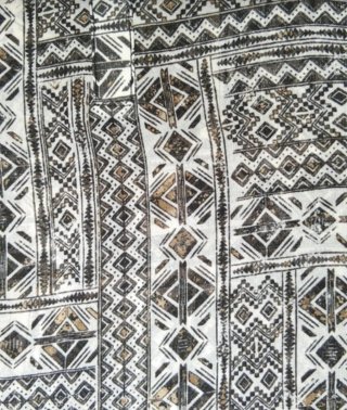 Blusón estampado Talla L