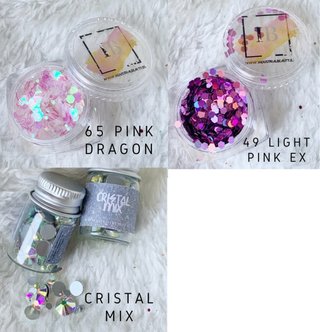 Pack Variado de Glitters para Maquillaje