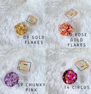 Pack Variado de Glitters para Maquillaje