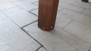 Tavolo da esterno allungabile in legno teak