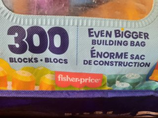 Mega Bloks 300 Piezas Fisher Price