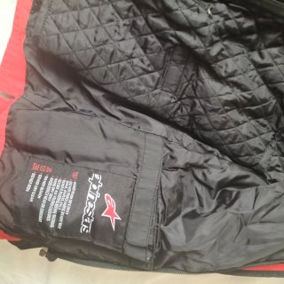 Chaqueta Alpinestars Roja y Negra