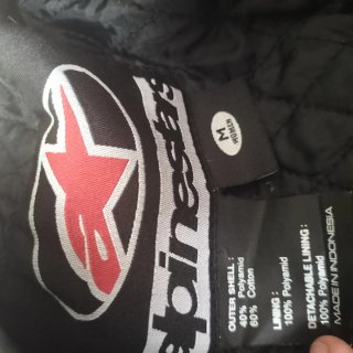 Chaqueta Alpinestars Roja y Negra
