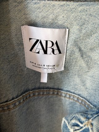 Giacca Jeans Cropped Zara