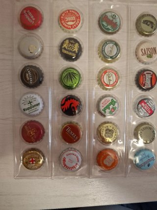 36 Chapas de Cerveza Coleccionables