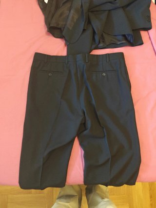 Traje Chaqueta y Chaleco Negro
