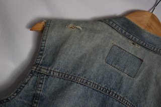 Conjunto Denim Chaleco y Shorts