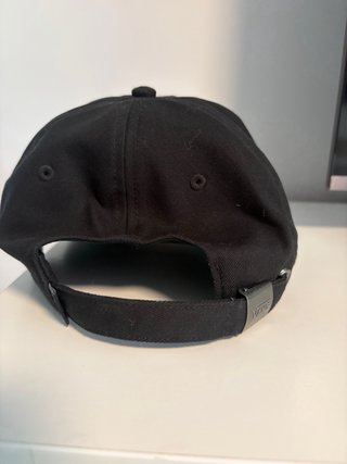 Gorra Vans Negra Logo Checkerboard