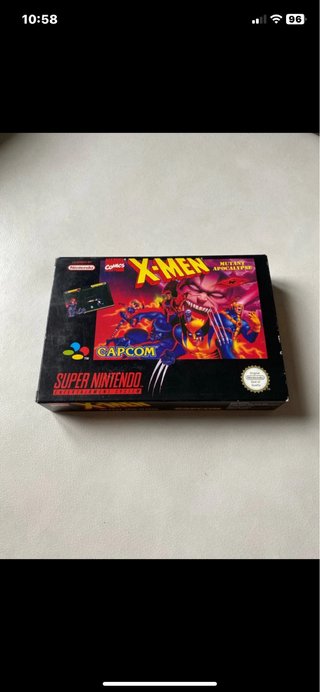 X-Men Mutant Apocalypse SNES Capcom