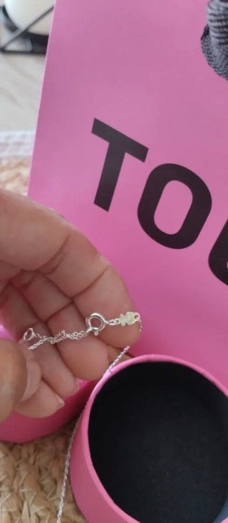 Collar/Gargantilla Tous Plata . Original con caja