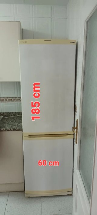Nevera combi 60x185 cm