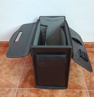 Maletín piloto/médico negro