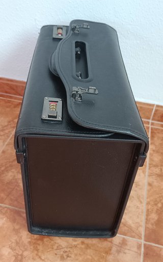 Maletín piloto/médico negro