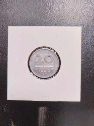 Monedas Hungría 50 y 20Filers