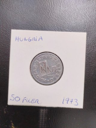 Monedas Hungría 50 y 20Filers