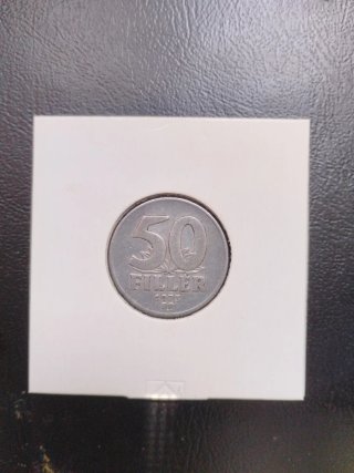 Monedas Hungría 50 y 20Filers