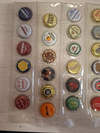 36 Chapas Cerveza Variadas
