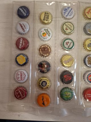 36 Chapas Cerveza Variadas