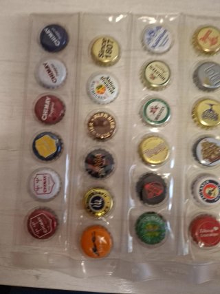 36 Chapas Cerveza Variadas