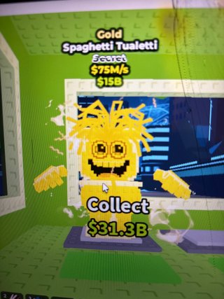 Spaghetti Tualetti Gold Secret