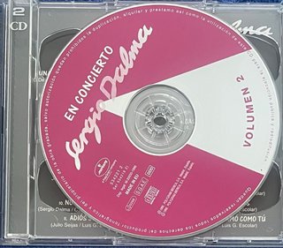 Sergio Dalma En Concierto 2CD