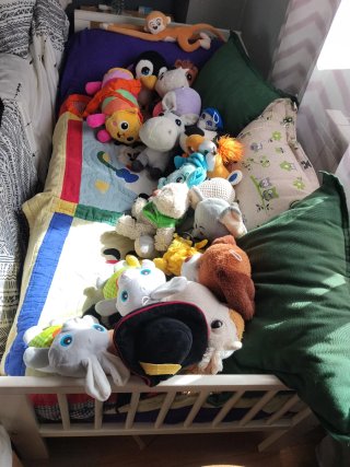 Cama infantil Ikea 70 + colchón Amazon