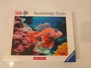 Puzzle Ravensburger Pez León/Red Lionfish 500 pzs