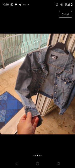 Giubbino jeans Paiper vintage anni '90,molto Easy‼