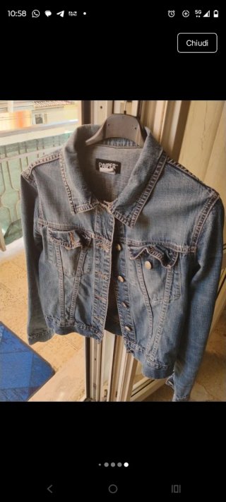 Giubbino jeans Paiper vintage anni '90,molto Easy‼
