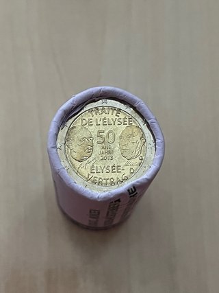 Moneda 2€ Alemania 2013 Tratado Eliseo