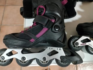 Equipo Patines en Línea Talla 37-40+ Protecciones