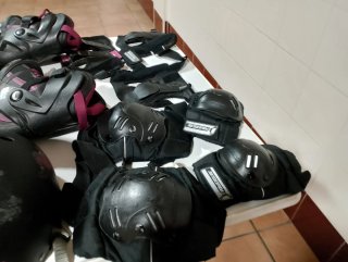 Equipo Patines en Línea Talla 37-40+ Protecciones