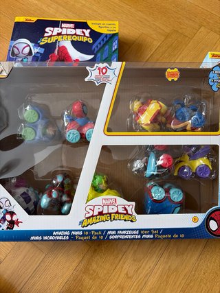 Spidey y su Super Equipo: Libro puzle y coches