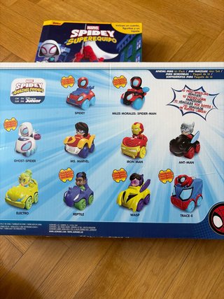Spidey y su Super Equipo: Libro puzle y coches