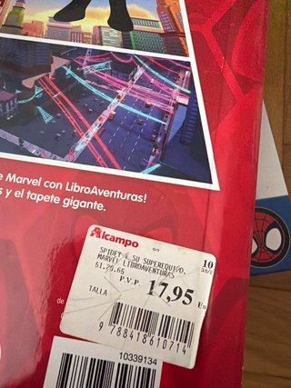 Spidey y su Super Equipo: Libro puzle y coches