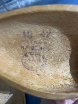 Hormas de zapato madera T40-42