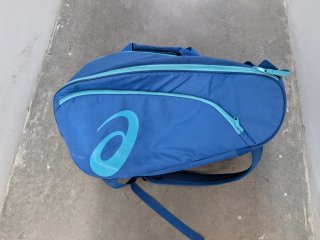 Paletero Asics azul sin usar