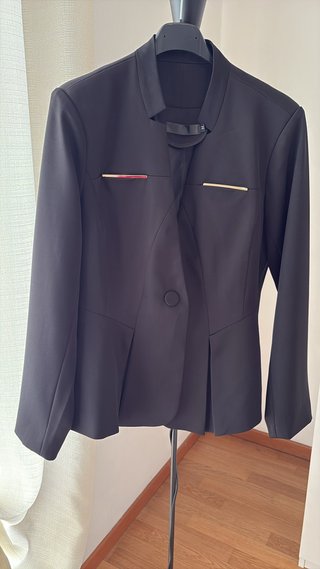 Completo elegante ufficio donna nero
