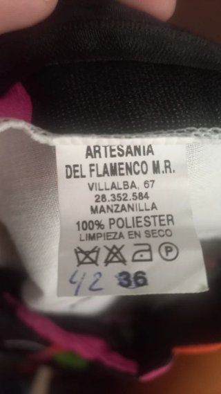 Vestido Faralai lunares volantes