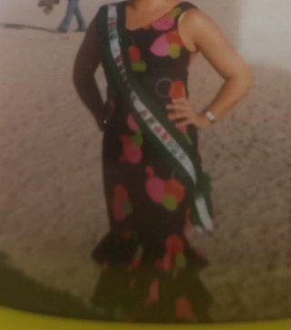 Vestido Faralai lunares volantes