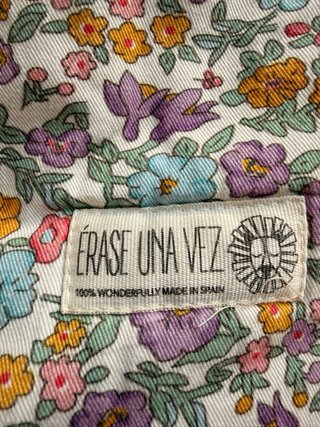 Saco arrullo estampado floral