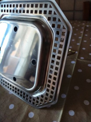 Porta olio e aceto oro/argento