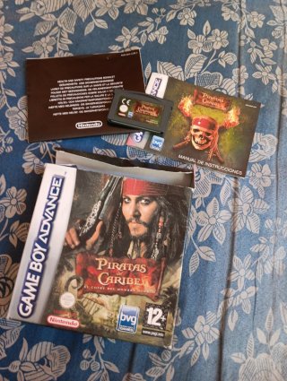 Juego Game Boy Advance Piratas del Caribe