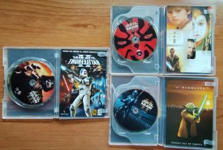 LOTE 3 DVD Star Wars