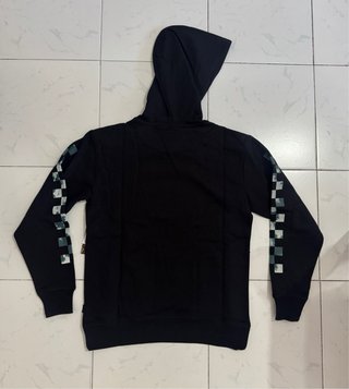 Sudadera Vans Negra con Logo Multicolor